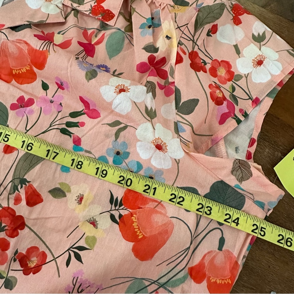Cat’s Pajamas Strawberry Fields Voile Capri Pajama Set ladies XL NWT - Picture 4 of 14